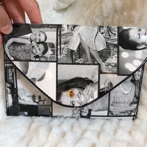 Michelle Obama Envelope Clutch EUC